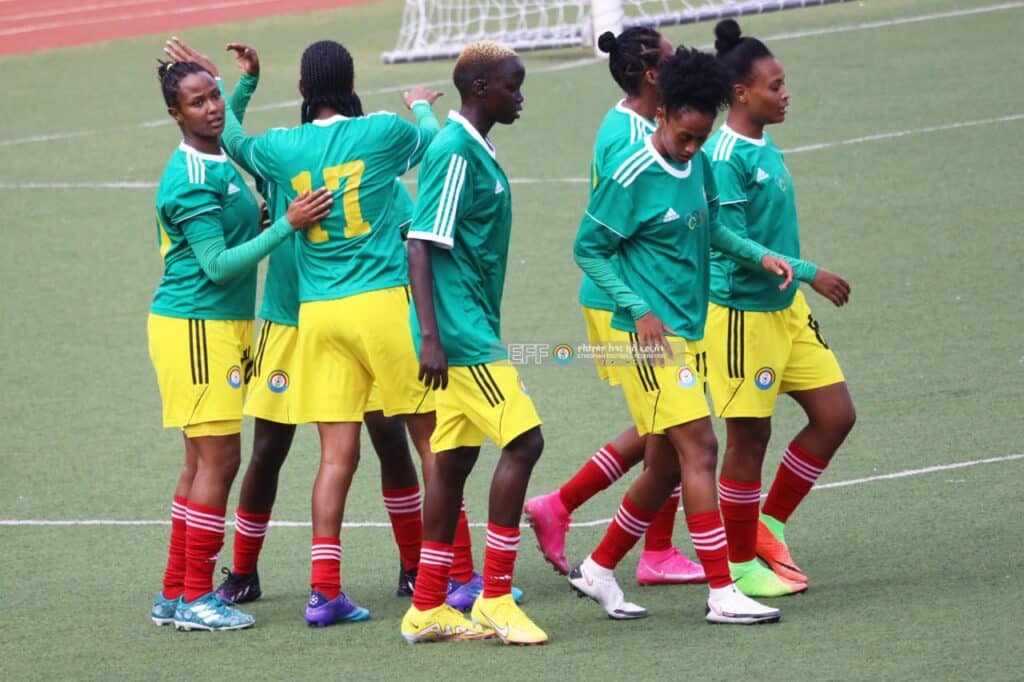 Ethiopia vs Nigeria Super Falcons lineups & odds - CAF Women’s 2024 Olympic Qualifiers 2 Ethiopia women's team in action