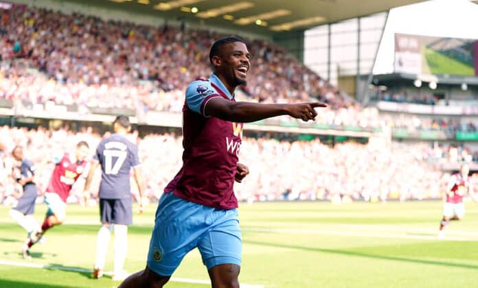 Watch Lyle Foster live in Nottingham Forest vs Burnley - South Africa TV guide Lyle Foster in action for Burnley