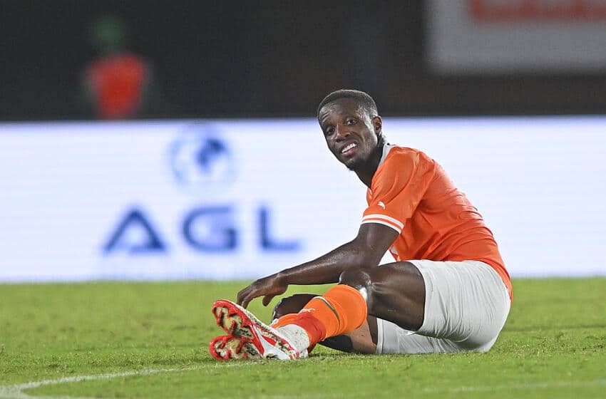 Ivory Coast vs Bafana Bafana lineups and H2H - 2023 friendly 2 Wilfried Zaha in action for Ivory Coast