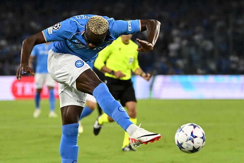 Better than Salah? Osimhen rated as Transfermarkt most expensive African player 1 Victor Osimhen in action for Napoli