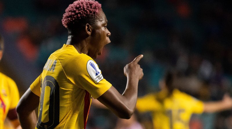 Oshoala Scores As Barcelona Win Maiden Spanish Super Cup Oshoala Scores Barcelona Win Spanish Super Cup