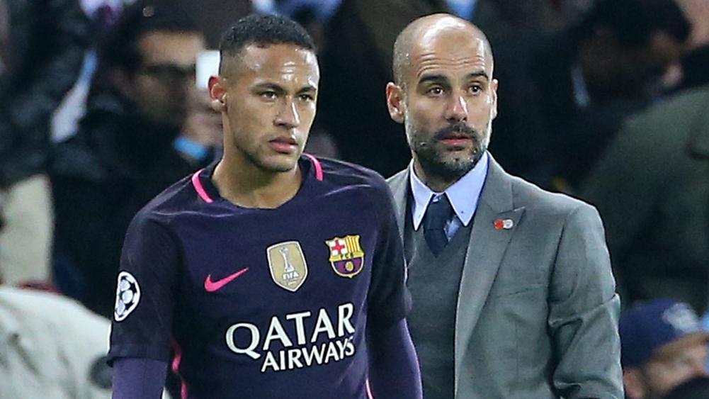 Man City Boss Guardiola Makes Neymar And Griezmann Transfer Declaration Guardiola Neymar Griezmann Transfer