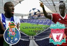 UEFA CHAMPIONS LEAGUE QUARTER-FINAL TIE: Porto vs Liverpool Lineups Porto vs Liverpool