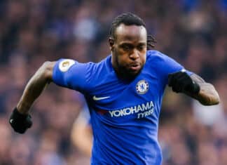 Is Victor Moses the only African to play for Chelsea AND Liverpool? Super Eagles legend Victor Moses during his Chelsea days