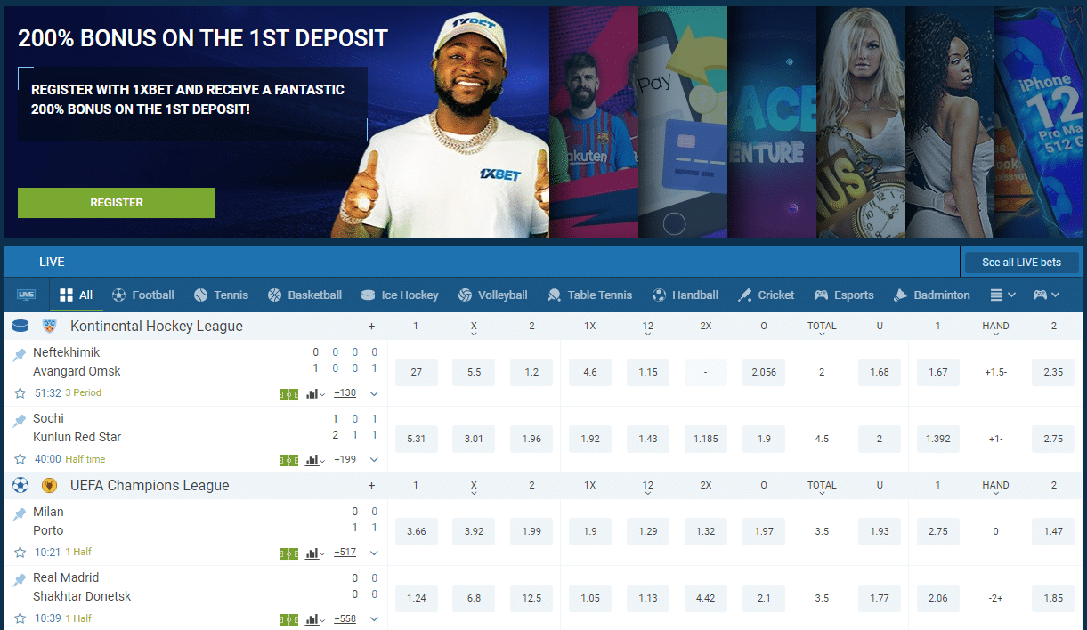 1xbet betting Best betting sites in Nigeria