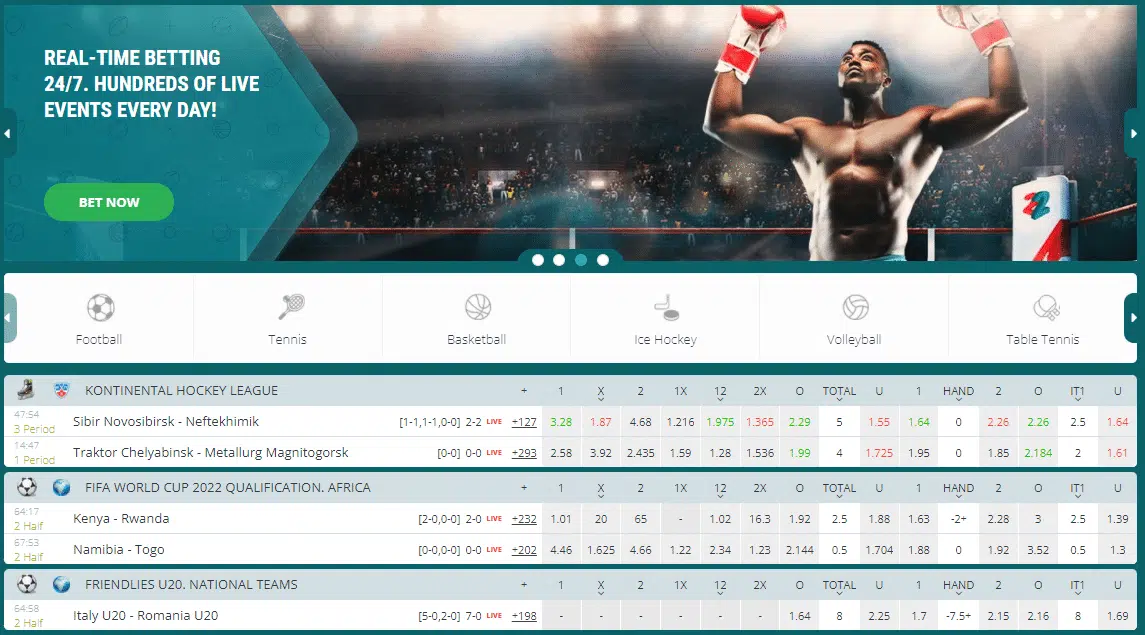 22bet nigeria betting Best betting sites in Nigeria